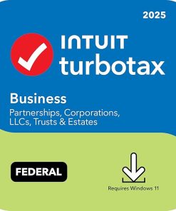 TurboTax Business 2025, Federal Tax Return [PC Download]