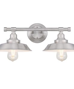 Iron Hill 2 Light 8" Tall Wall Sconce